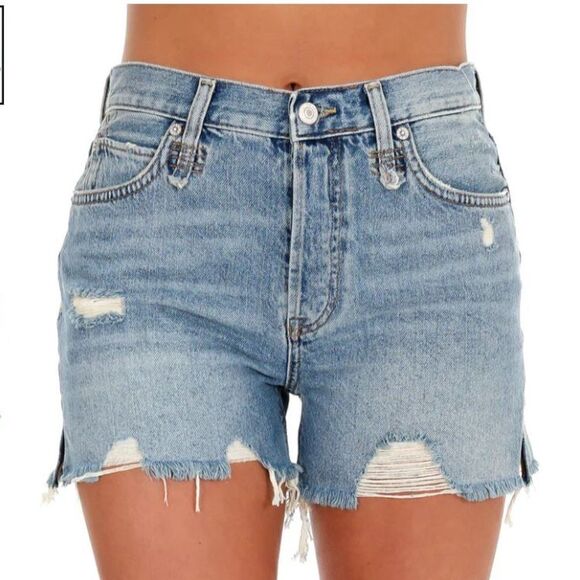 NWT FREE PEOPLE Loose Cannon Makai Cut Off Shorts Size 31 - Picture 2 of 8